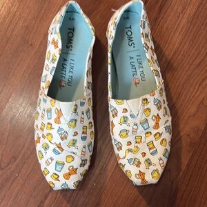 TOMS  Coffee Shoes - Fun Print ☕️